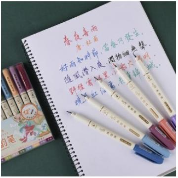 柔韵笔国韵色手绘软头小楷秀丽笔