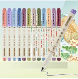 柔韵笔国韵色手绘软头小楷秀丽笔