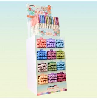 柔韵笔国韵色12色架...