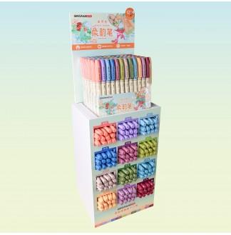 柔韵笔国韵色12色架装