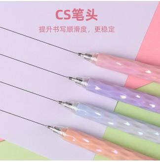 镀彩樱花CS0.5配RS09按动中性笔