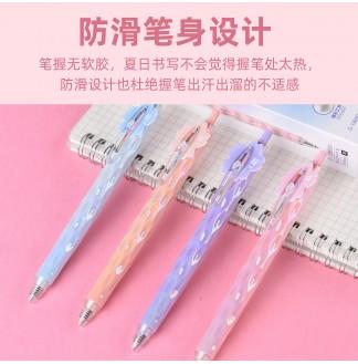 镀彩樱花CS0.5配RS09按动中性笔