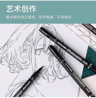 点柱笔双头建筑绘图水性马克笔