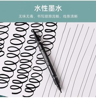点柱笔双头建筑绘图水性马克笔