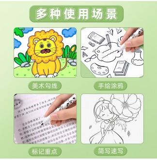 按动型180天不干笔...