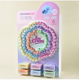 圆球按动可换芯荧光笔192支架装