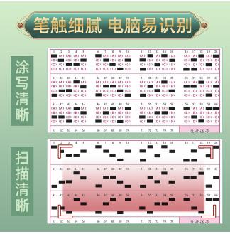 魁星点斗2B考试涂卡铅笔3件套装