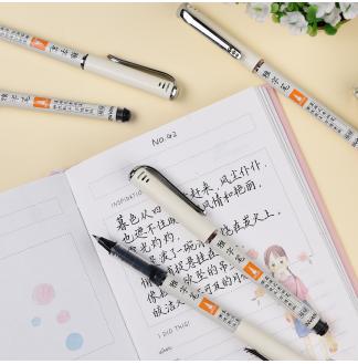 雅字笔软头极细直液式秀丽笔