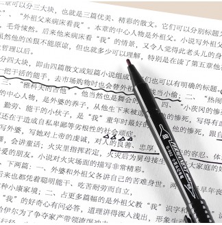 通乐极细小双头记号笔
